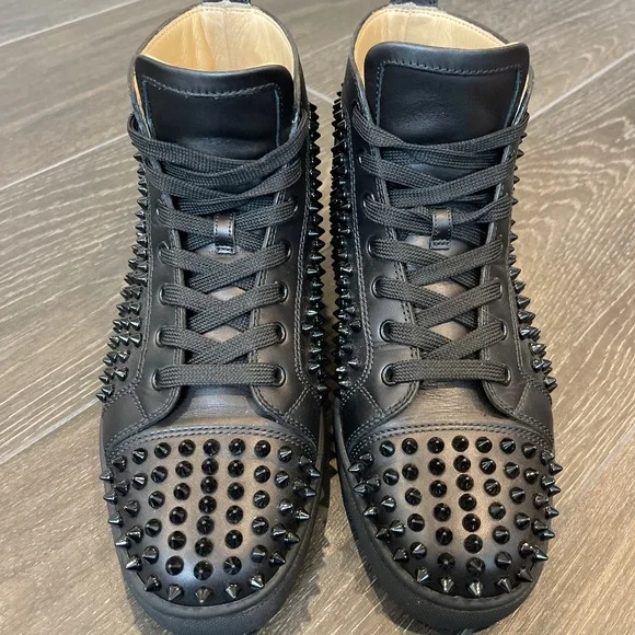 Christian Louboutin Louis Full Spike Christian Louboutin New $1,095 Spikes Sneakers Shoes  main image 2